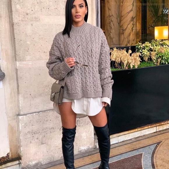 Zara Cable knit sweater - Picture 1 of 15